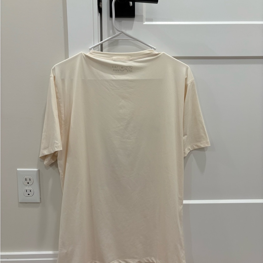 Men’s Marine Layer Cream Sport Tee - Picture 4 of 4